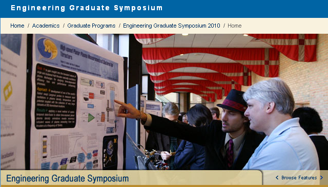 Eric, Erik win first and second prize UM Graduate Symposium